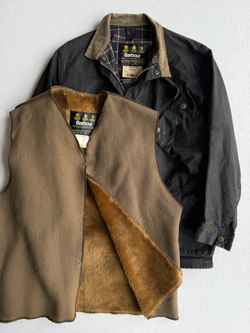 Giacca vintage Barbour International con interno tg M/L