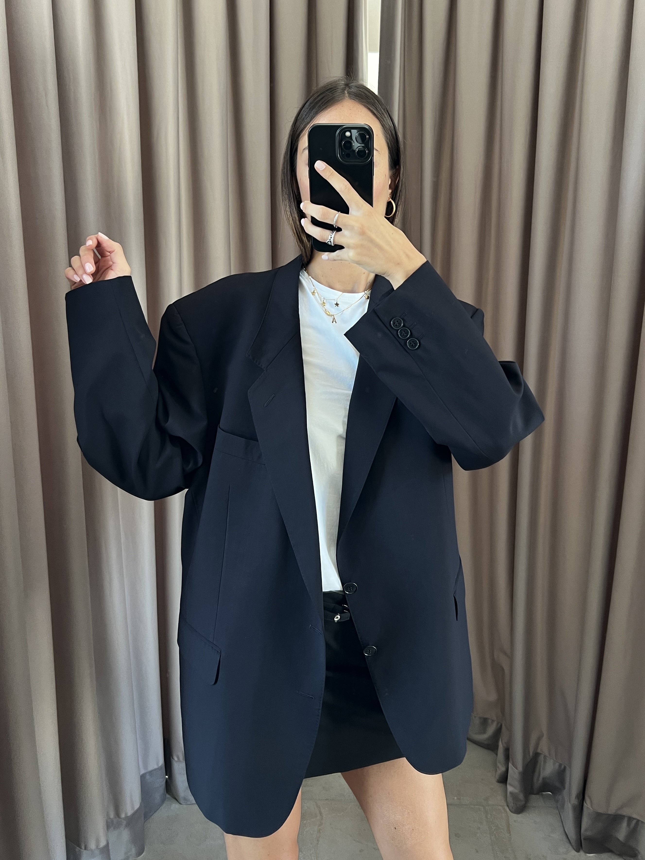 Blazer vintage C. Dior lana tg XL