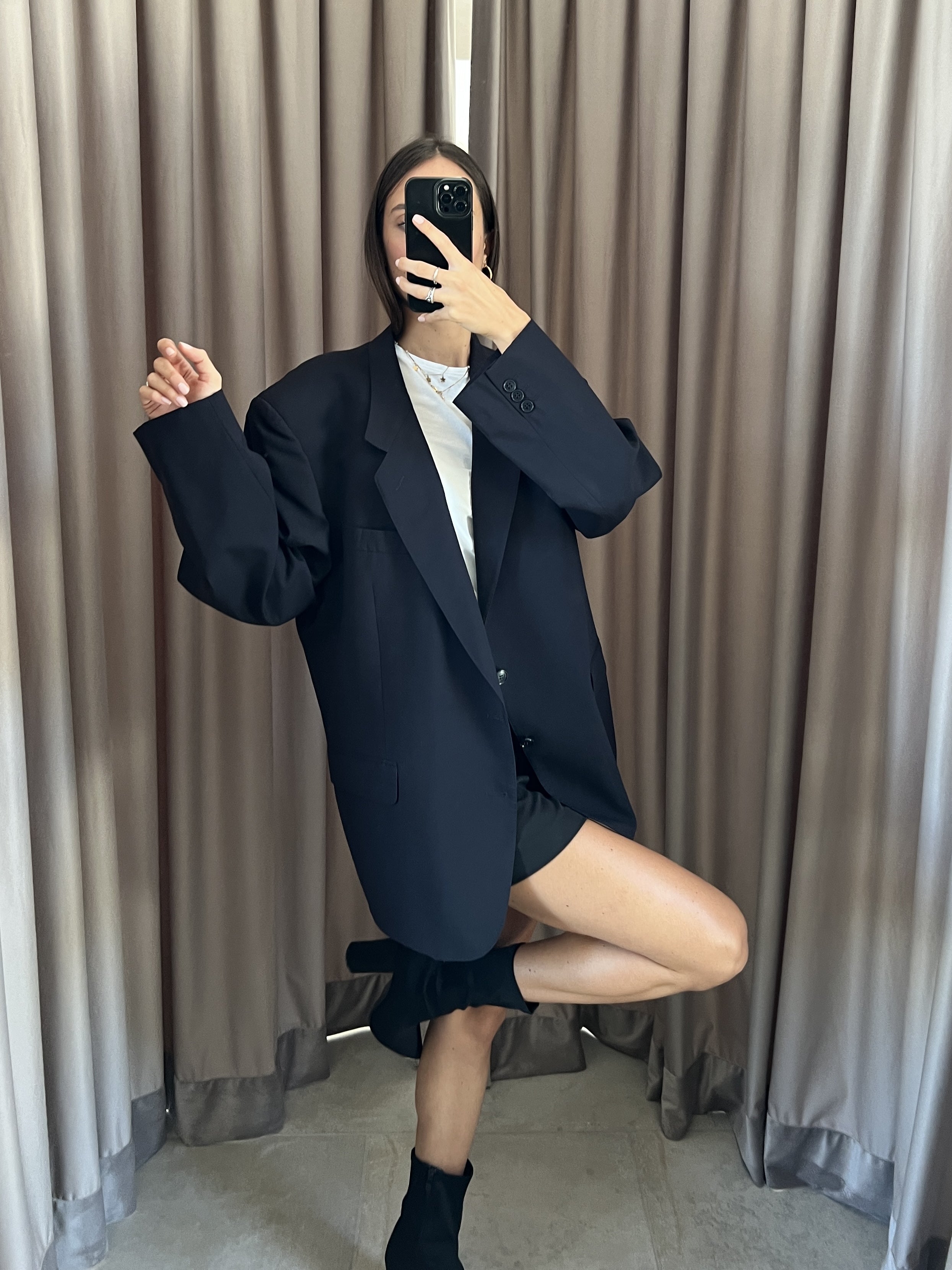 Blazer vintage C. Dior lana tg XL