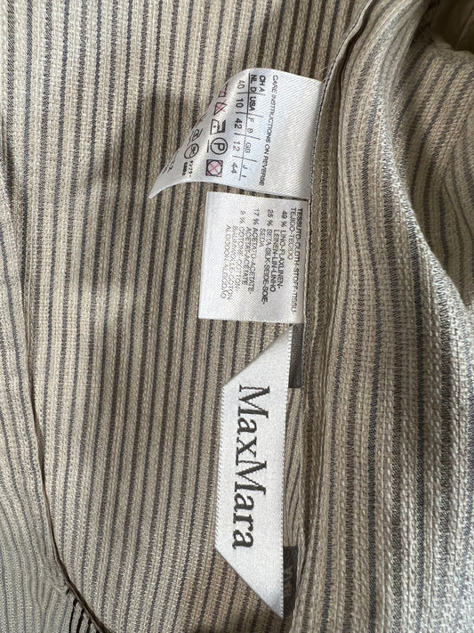 Blazer vintage Max Mara lino/seta tg 44