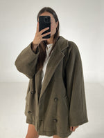 Carica l&#39;immagine nel visualizzatore di Gallery, Cappotto vintage Max Mara cashmere tg M/L
