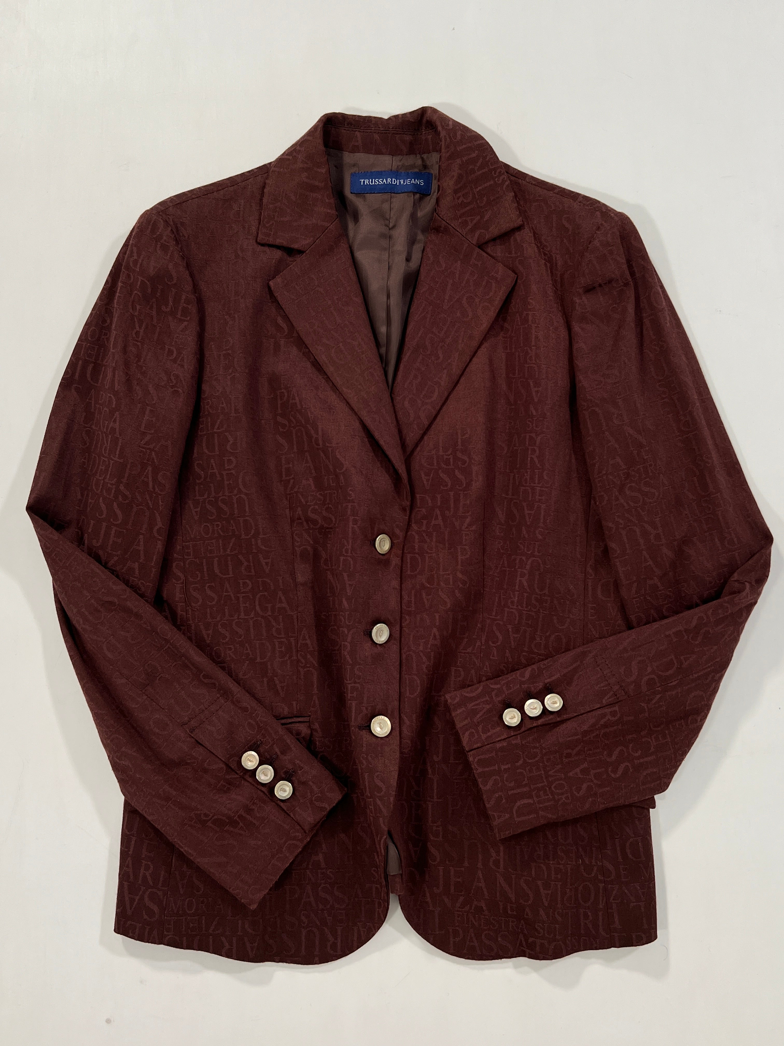 Blazer vintage Trussardi tg 44