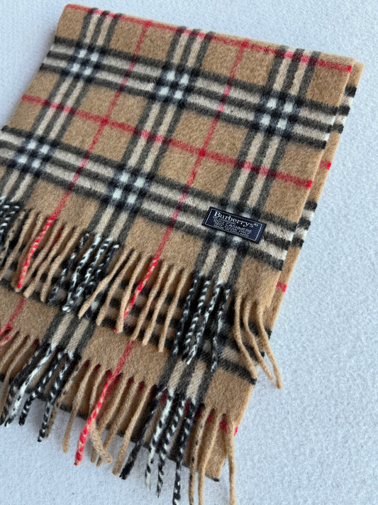 Sciarpa vintage Burberry 100% cashmere