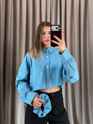 Camicia vintage Tommy Hilfiger cropped tg S/M