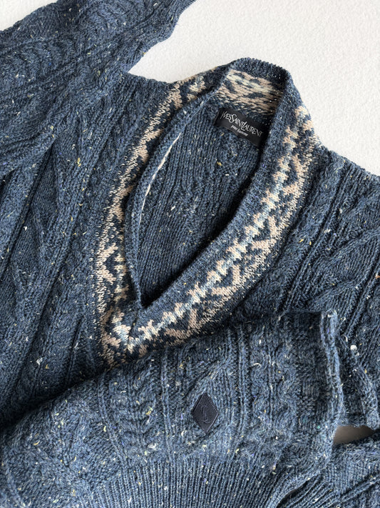 Maglia vintage Yves Saint Laurent lana tg XL