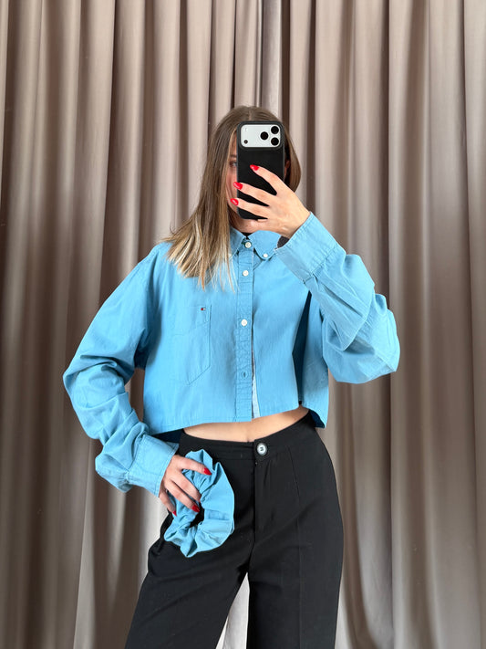 Camicia vintage Tommy Hilfiger cropped tg S/M