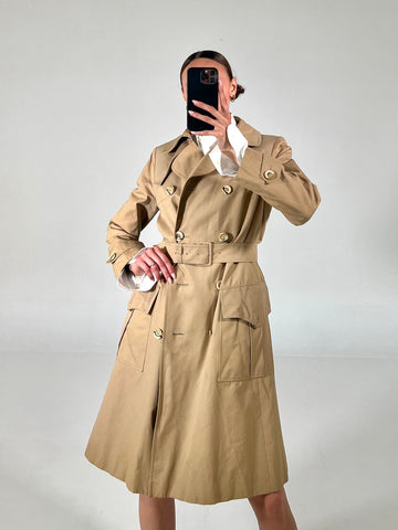 Trench vintage Aquascutum doppiopetto tg S