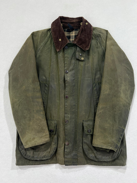 Giacca vintage Barbour Bedale verde tg S/M