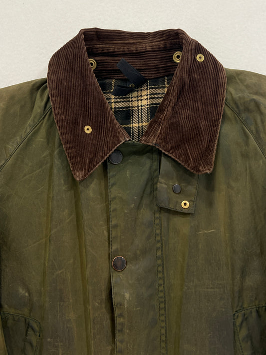 Giacca vintage Barbour Bedale verde tg S/M