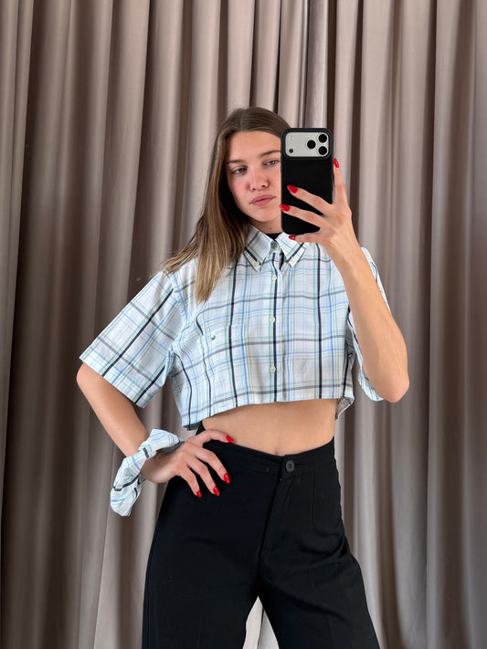 Camicia vintage Lacoste cropped tg S/M
