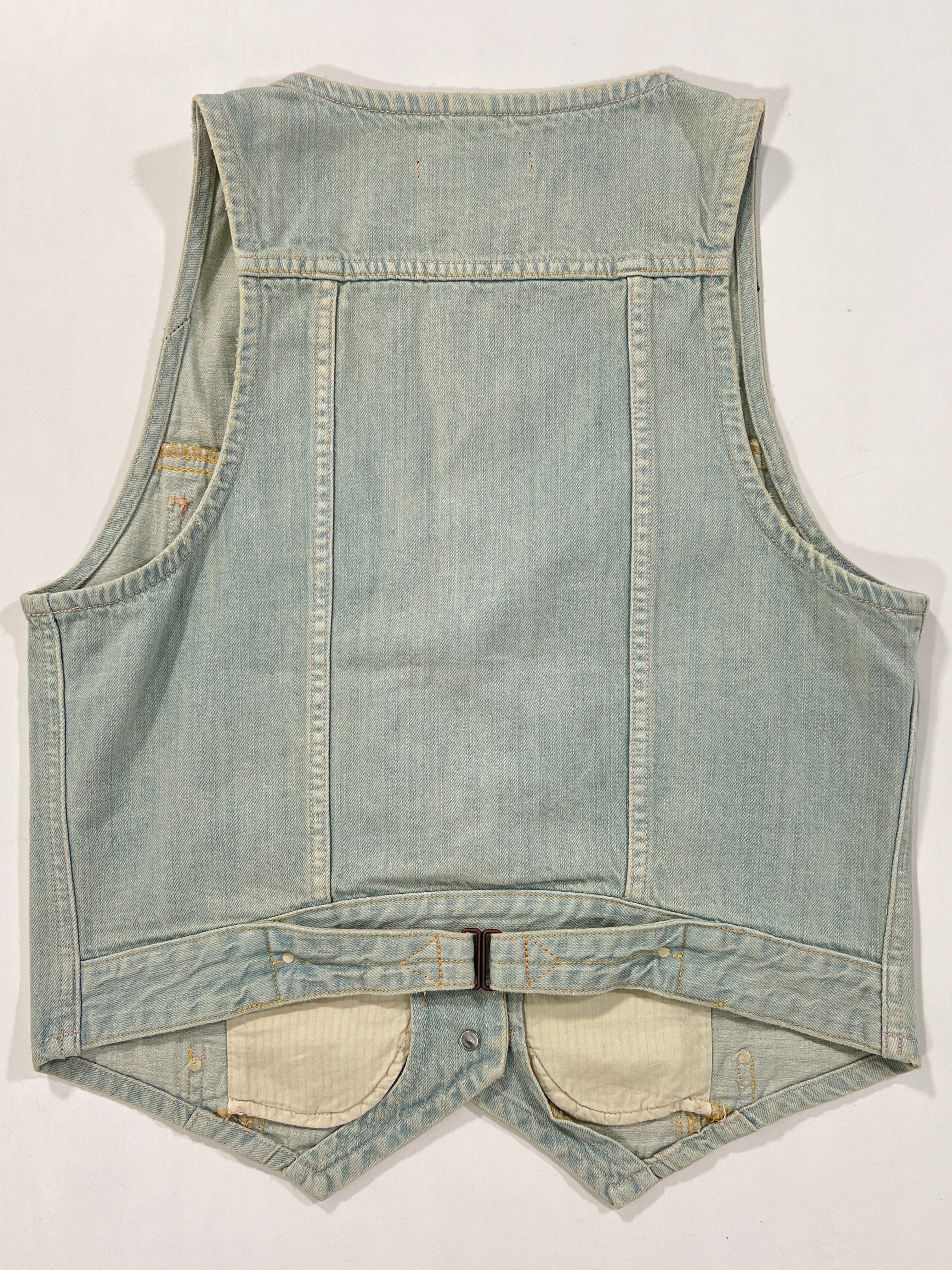 Gilet vintage Levi's denim tg S/M