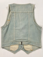 Carica l&#39;immagine nel visualizzatore di Gallery, Gilet vintage Levi&#39;s denim tg S/M
