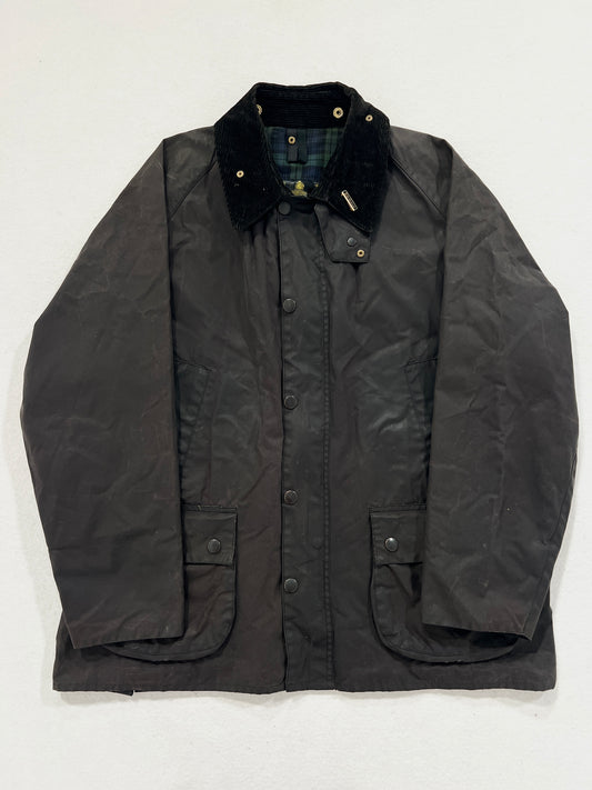 Giacca vintage Barbour Bedale antracite con interno tg L