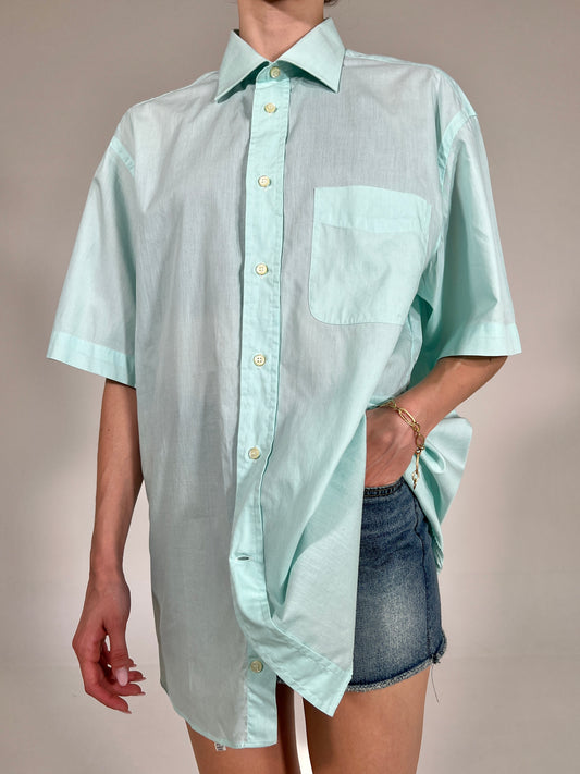 Camicia vintage Christian Dior acqua tg XL
