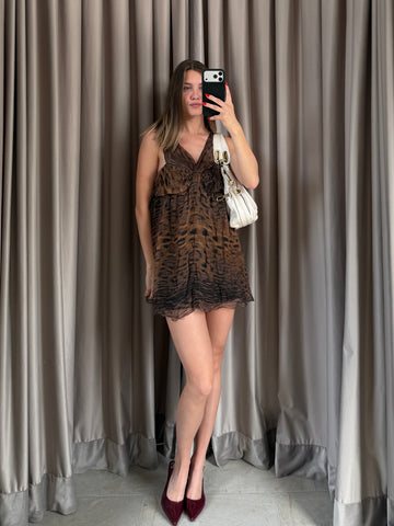 Vestito vintage Max Mara seta tg S