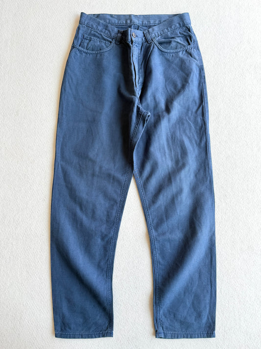 Pantalone vintage Loro Piana cotone/lino tg 33