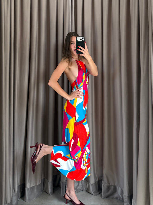 Vestito vintage Versace fantasia tg M