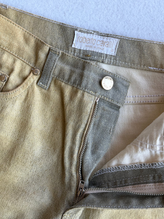 Pantaloni vintage Cavalli sfumato tg XS/S