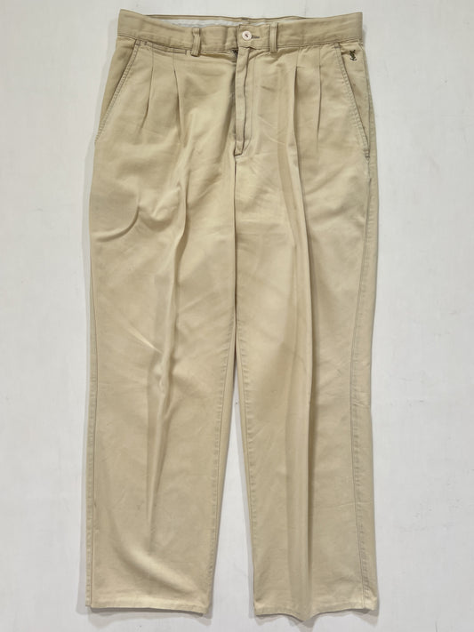 Pantalone vintage Yves Saint Laurent cotone tg M/L