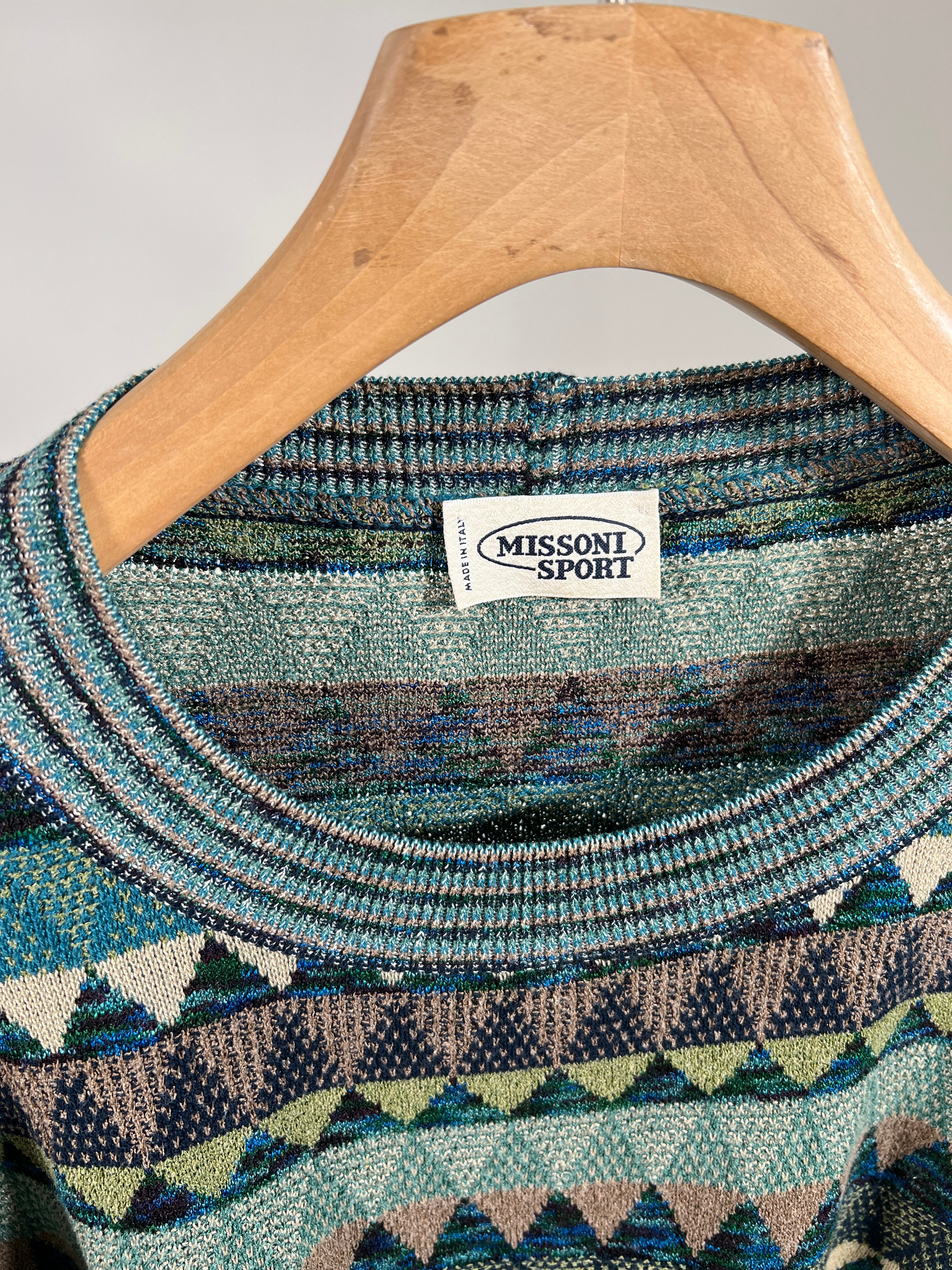 Maglia vintage Missoni cotone tg XL