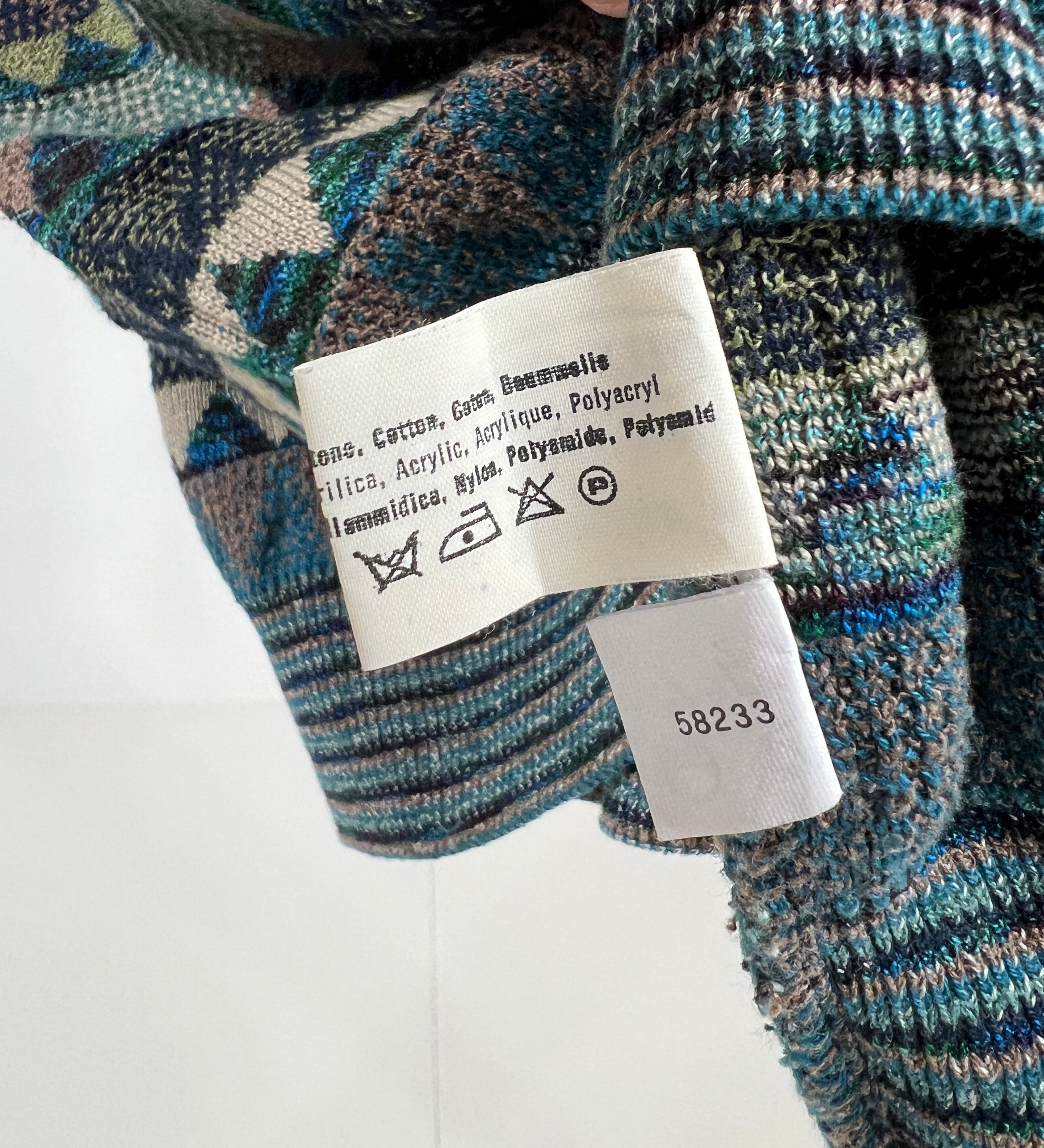 Maglia vintage Missoni cotone tg XL