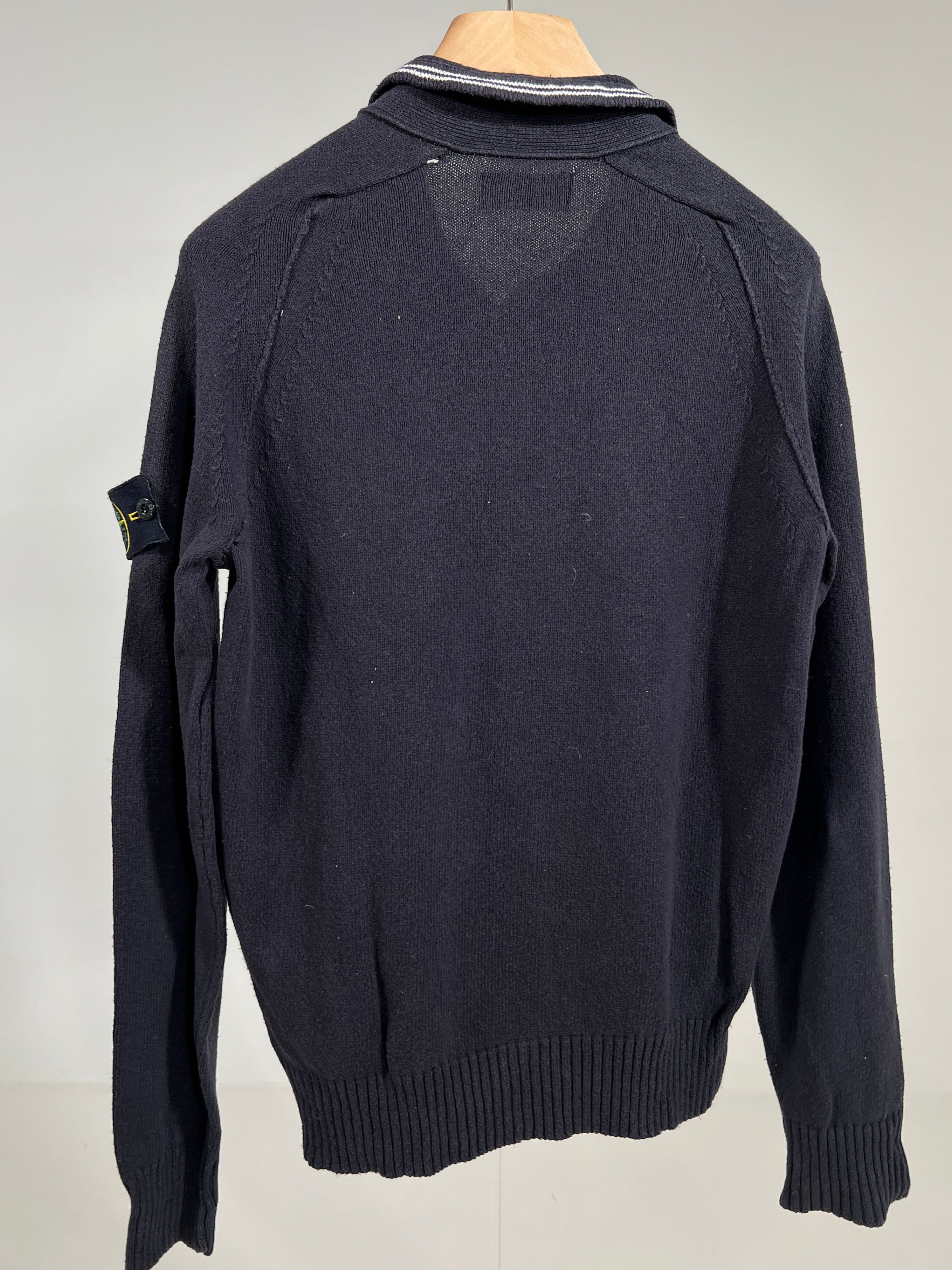 Maglia vintage Stone Island cotone blu tg M