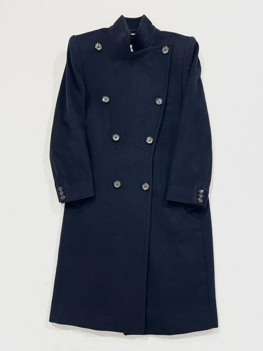 Cappotto vintage Max Mara blu cashmere tg 42