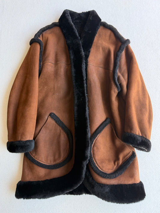 Montone vintage Yves Saint Laurent tg L