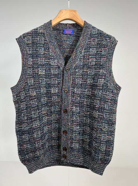 Gilet vintage Missoni lana merino tg M