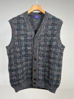 Carica l&#39;immagine nel visualizzatore di Gallery, Gilet vintage Missoni lana merino tg M
