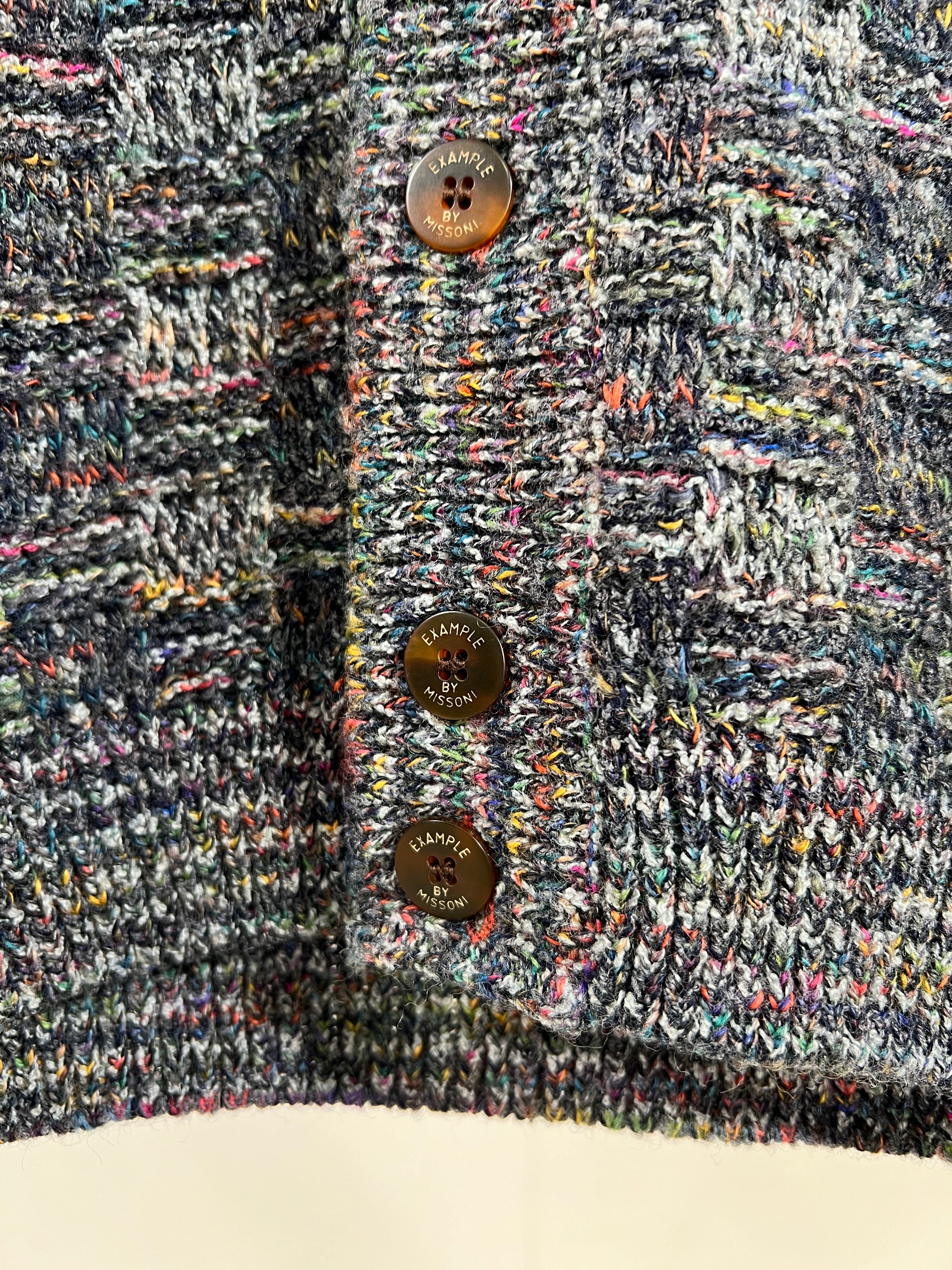 Gilet vintage Missoni lana merino tg M