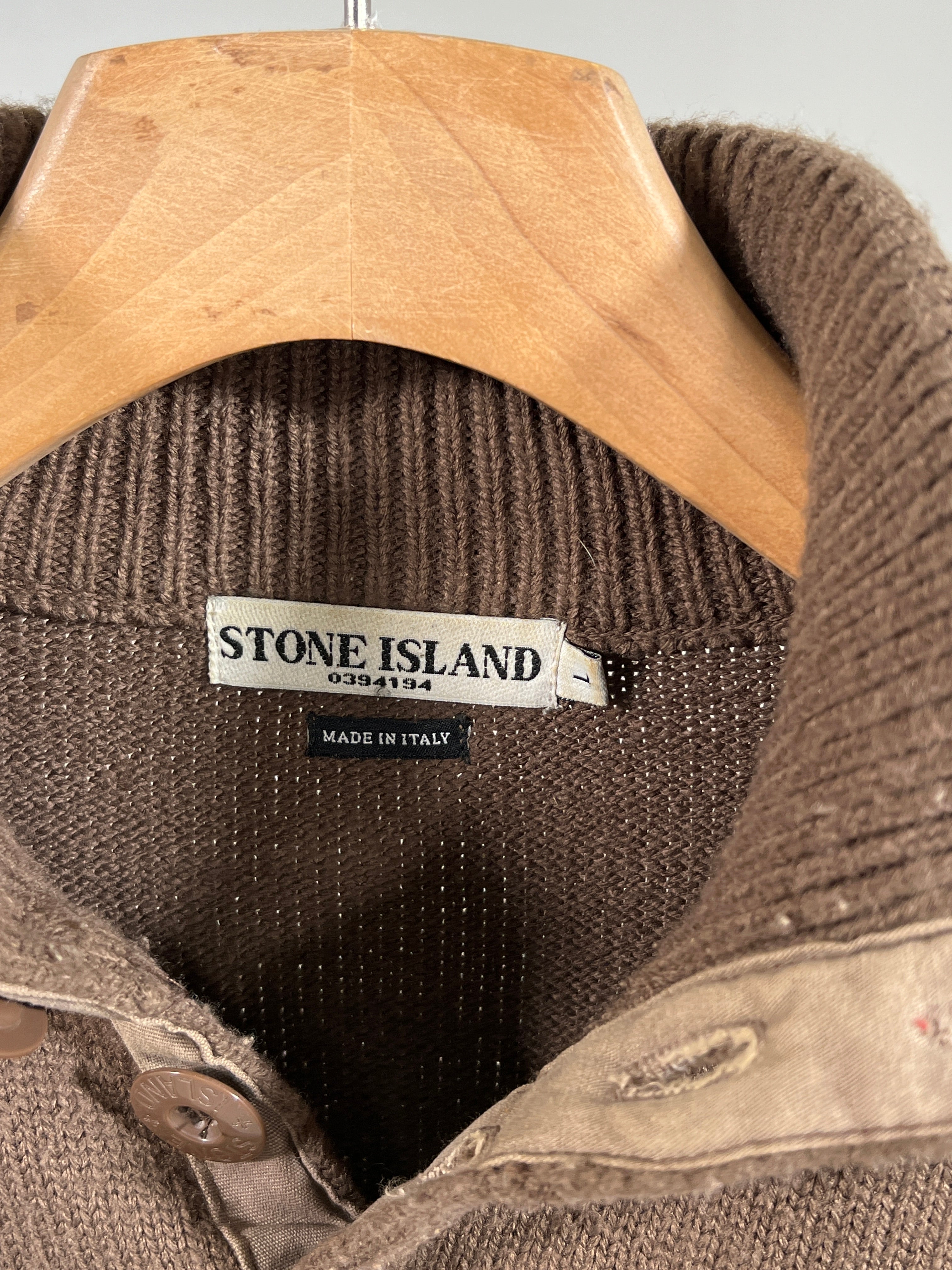 Maglia vintage Stone Island lana tg L