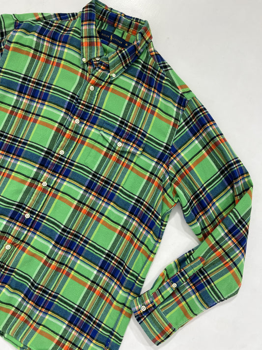 Camicia vintage Ralph Lauren flanella tg XL
