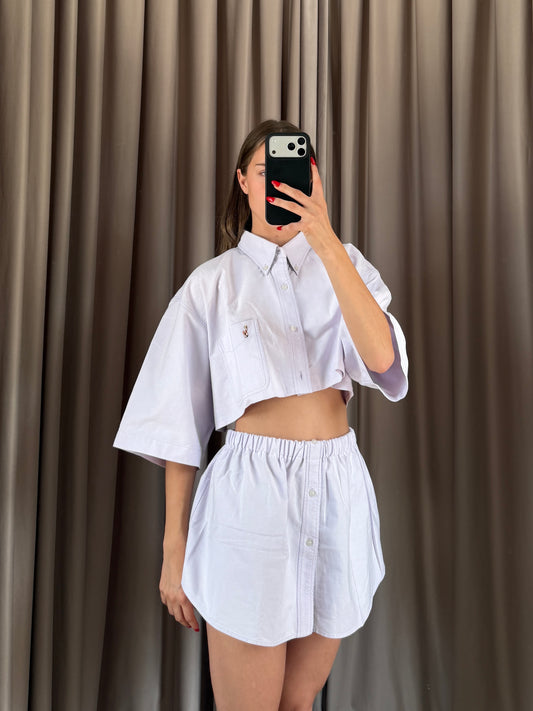Coordinato vintage Ralph Lauren lilla tg U