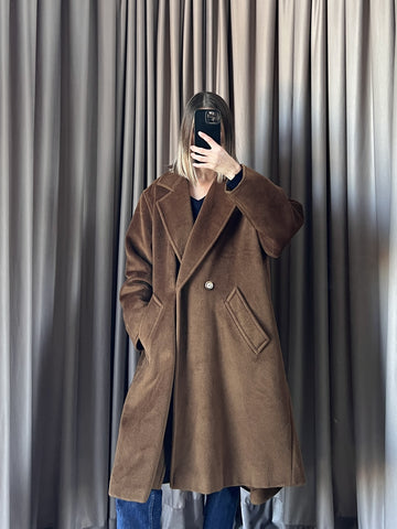 Cappotto vintage Max Mara marrone tg 42