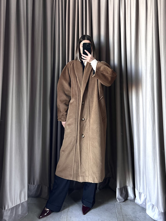 Cappotto vintage Max Mara cammello cashmere tg 40