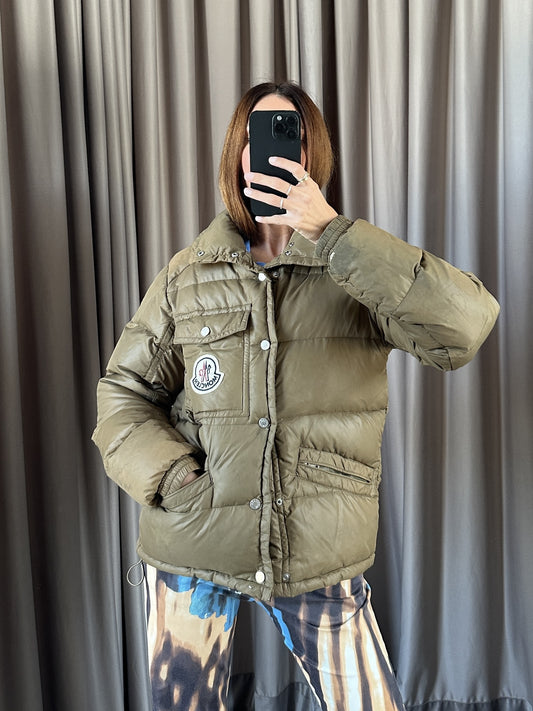 Giacca vintage Moncler verde tg S