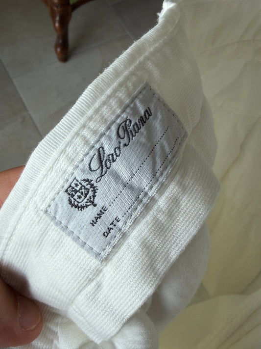 Pantalone vintage Loro Piana bianco tg XL