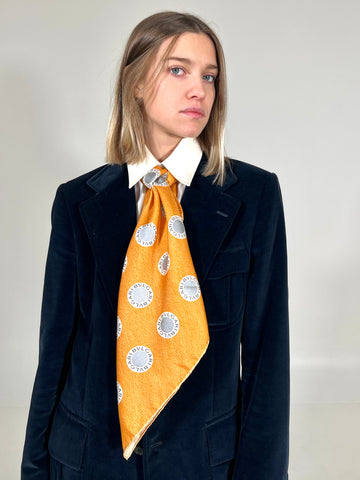 Foulard vintage Bulgari seta