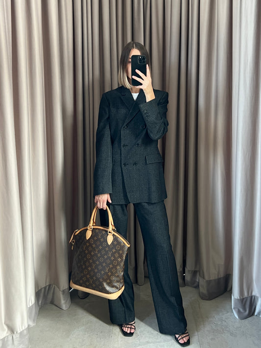 Borsa vintage Louis Vuitton lockit a mano