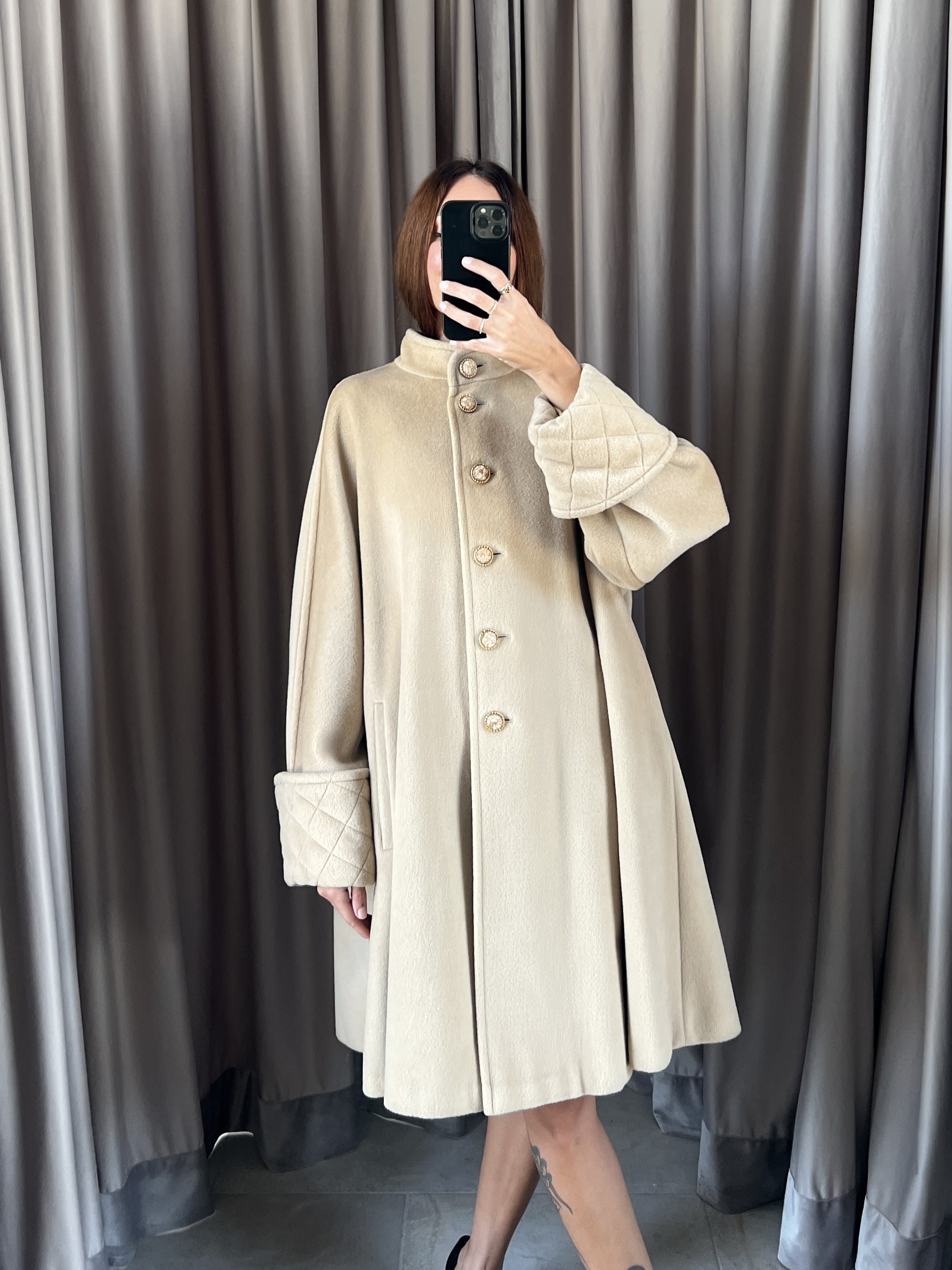 Cappotto vintage Max Mara lana tg M/L