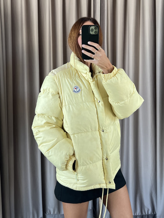 Giacca vintage Moncler Grenoble giallo tg S