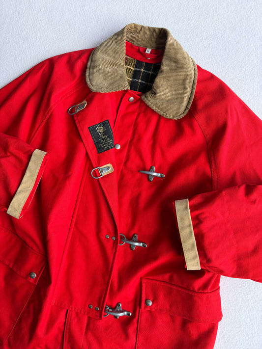 Cappotto vintage Fay 4 ganci rosso con interno tg M