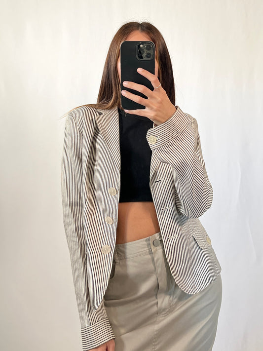 Blazer vintage Max Mara lino/seta tg 44