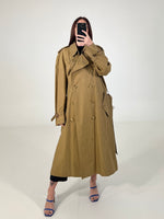 Carica l&#39;immagine nel visualizzatore di Gallery, Trench vintage Burberry doppiopetto tg XL
