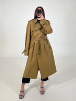 Carica l&#39;immagine nel visualizzatore di Gallery, Trench vintage Burberry doppiopetto tg XL
