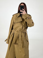 Carica l&#39;immagine nel visualizzatore di Gallery, Trench vintage Burberry doppiopetto tg XL
