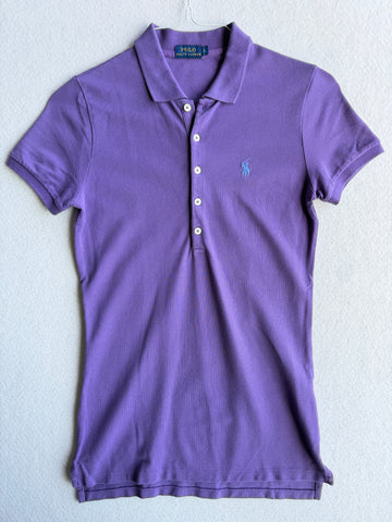Polo vintage Ralph Lauren viola tg S