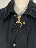 Carica l&#39;immagine nel visualizzatore di Gallery, Giacca vintage Barbour Bedale blu tg S
