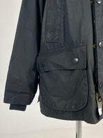 Carica l&#39;immagine nel visualizzatore di Gallery, Giacca vintage Barbour Bedale blu tg S
